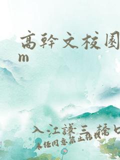 高干文校园bgm