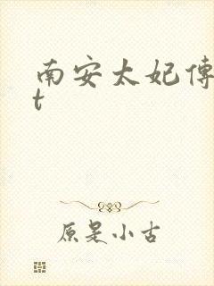 南安太妃传txt