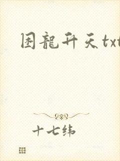困龙升天txt