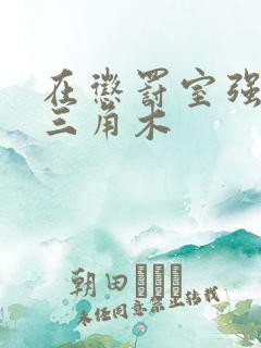 在惩罚室强迫坐三角木