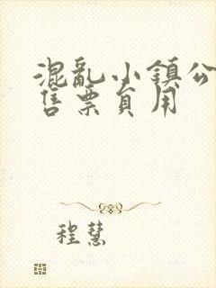 混乱小镇公交车售票员用