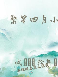 繁星四月小说