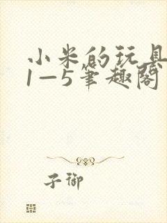 小米的玩具日记1—5笔趣阁