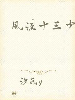风流十三少