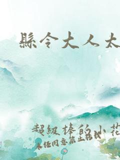 县令大人太无赖