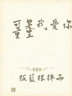 可是我爱你小说重生