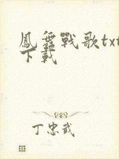 凤舞战歌txt下载
