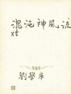 混沌神风流史txt