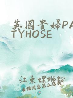 英国贵妇PANTYHOSE