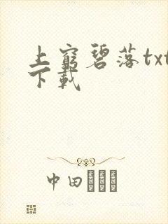 上穷碧落txt下载