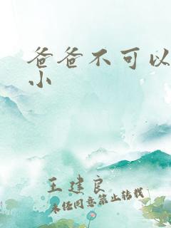 爸爸不可以我还小