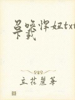 召唤悍妞txt下载