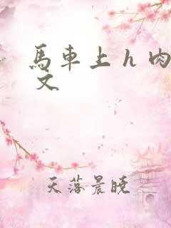 马车上 h 肉 文