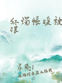 红烛帐暖被翻红浪