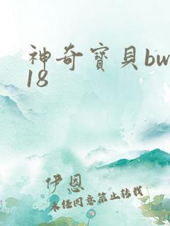 神奇宝贝bw118