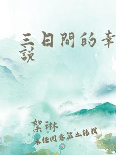 三日间的幸福小说
