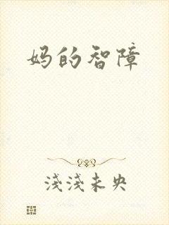 妈的智障