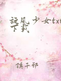 旋风少女txt下载