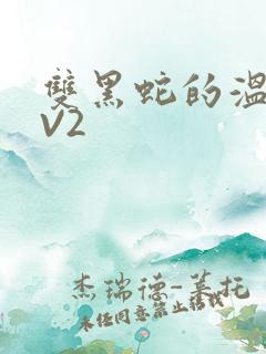 双黑蛇的温度1V2