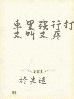 车里强行打扑克又叫又疼