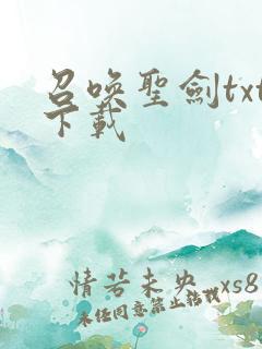 召唤圣剑txt下载