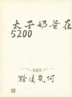 太子奶爸在花都5200