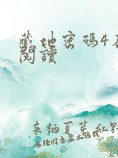 藏地密码4在线阅读