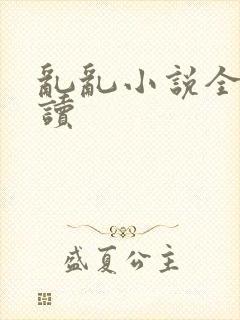 乱乱小说全文阅读