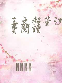 王文超董汐瑜免费阅读