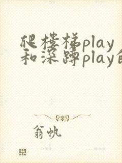 爬楼梯play和深蹲play的区别