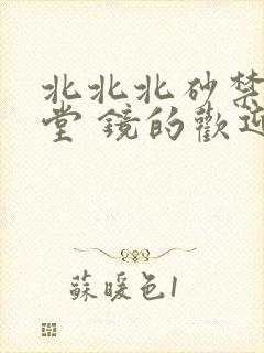 北北北砂禁慢天堂 镜的欢迎会