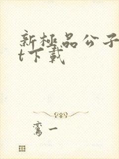 新极品公子txt下载