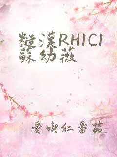 糙汉RH1C1苏幼薇