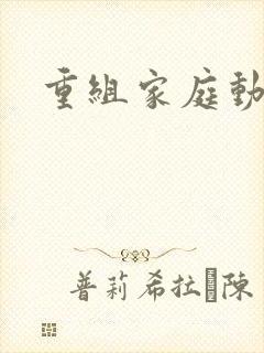 重组家庭动漫