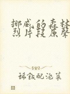 挪威的森林的激烈片段原声