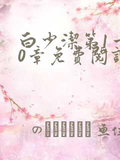 白少洁第1一40章免费阅读