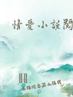情爱小说阅读网