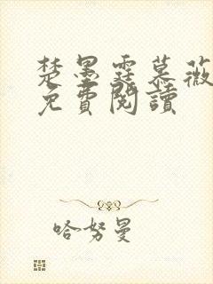 楚墨霆慕薇小说免费阅读