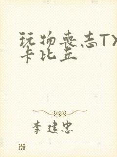 玩物丧志TXT卡比丘