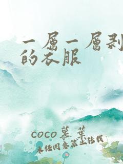 一层一层剥开你的衣服