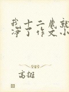 我十二岁就不干净了作文小说