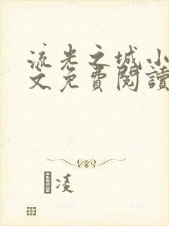 流光之城小说全文免费阅读