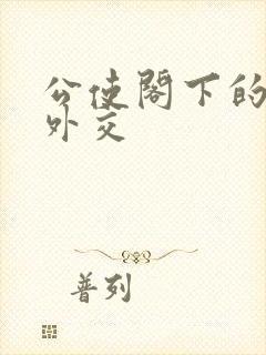 公使阁下的秘密外交