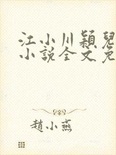 江小川颖儿穿越小说全文免费阅读