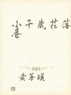 小千岁花落乌衣巷