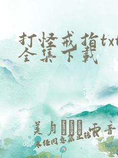 打怪戒指txt全集下载