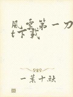 风云第一刀txt下载