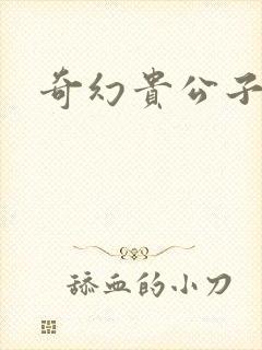 奇幻贵公子全集