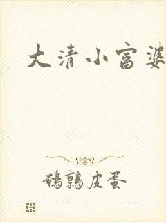 大清小富婆