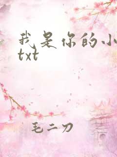 我是你的小小狗txt